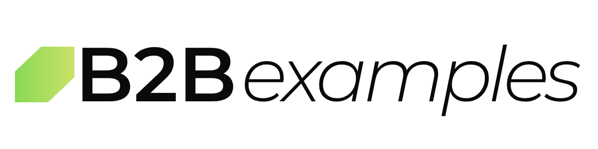 B2B Examples